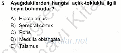 Çocuk Ruh Sağlığı 2013 - 2014 Tek Ders Sınavı 5.Soru