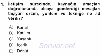 Okulöncesinde Öğretim Teknolojileri Ve Materyal Tasarımı 2015 - 2016 Ara Sınavı 1.Soru