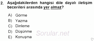 Okulöncesinde Öğretim Teknolojileri Ve Materyal Tasarımı 2015 - 2016 Ara Sınavı 2.Soru