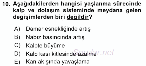 Psiko-Sosyal Rehabilitasyon 2016 - 2017 Dönem Sonu Sınavı 10.Soru