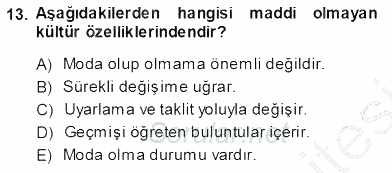 Turizm Coğrafyası 2013 - 2014 Ara Sınavı 13.Soru