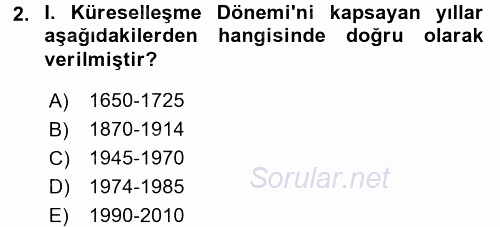 Uluslararası Kamu Maliyesi 2015 - 2016 Ara Sınavı 2.Soru