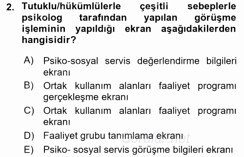 Ulusal Yargı Ağı Projesi 2 2015 - 2016 Dönem Sonu Sınavı 2.Soru