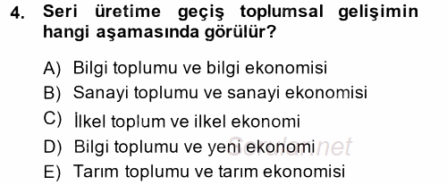 Elektronik Ticaret 2014 - 2015 Ara Sınavı 4.Soru
