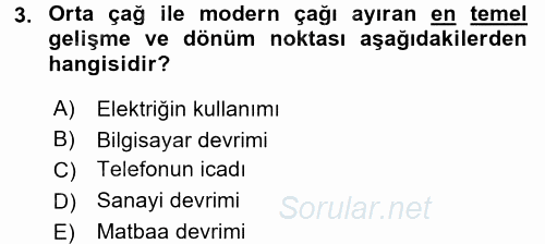 Yeni Teknolojiler ve Çalışma Hayatı 2017 - 2018 Ara Sınavı 3.Soru
