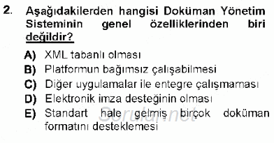 Ulusal Yargı Ağı Projesi 1 2012 - 2013 Dönem Sonu Sınavı 2.Soru