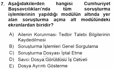 Ulusal Yargı Ağı Projesi 1 2015 - 2016 Dönem Sonu Sınavı 7.Soru