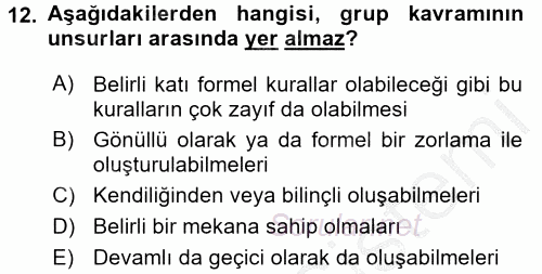 Kamu Ekonomisi 2 2016 - 2017 Ara Sınavı 12.Soru