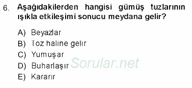 Fotoğraf Tarihi 2013 - 2014 Ara Sınavı 6.Soru