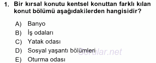 Tarımsal Yapılar ve Sulama 2016 - 2017 Dönem Sonu Sınavı 1.Soru