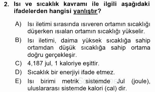 Tarımsal Yapılar ve Sulama 2016 - 2017 Dönem Sonu Sınavı 2.Soru