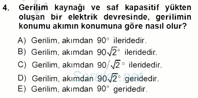 Güç Sistemleri Analizi 2012 - 2013 Ara Sınavı 4.Soru