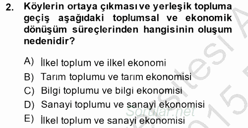 Elektronik Ticaret 2014 - 2015 Dönem Sonu Sınavı 2.Soru