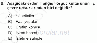 Uluslararası İşletmecilik 2015 - 2016 Dönem Sonu Sınavı 8.Soru