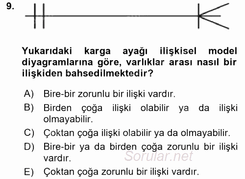 Konumsal Veritabanı 1 2017 - 2018 Dönem Sonu Sınavı 9.Soru