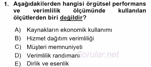 Özel Güvenlik Hizmetlerinde Güvenlik Önlemleri 2016 - 2017 Dönem Sonu Sınavı 1.Soru