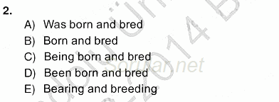 Pedagojik Gramer 2 2013 - 2014 Ara Sınavı 2.Soru