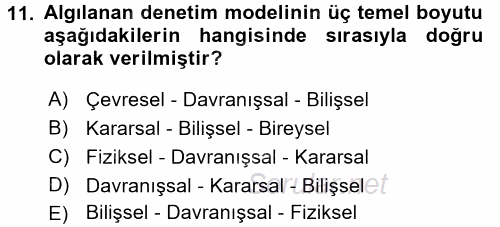 Hizmet Tasarımı 2017 - 2018 Ara Sınavı 11.Soru