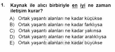 Okulöncesinde Öğretim Teknolojileri Ve Materyal Tasarımı 2012 - 2013 Dönem Sonu Sınavı 1.Soru