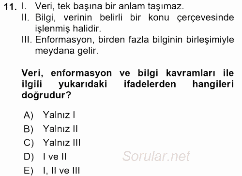 Bilgisayar Ve Programlamaya Giriş 2017 - 2018 Ara Sınavı 11.Soru