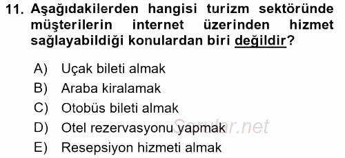 Satış Teknikleri 2017 - 2018 Ara Sınavı 11.Soru