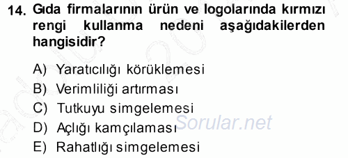 İletişim Ortamları Tasarımı 2014 - 2015 Ara Sınavı 14.Soru