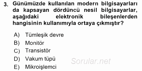 Bilgisayar Ve Programlamaya Giriş 2016 - 2017 Ara Sınavı 3.Soru