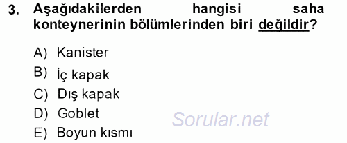 Doğum Bilgisi ve Suni Tohumlama 2014 - 2015 Dönem Sonu Sınavı 3.Soru