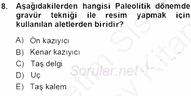 Akdeniz Uygarlıkları Sanatı 2013 - 2014 Ara Sınavı 8.Soru