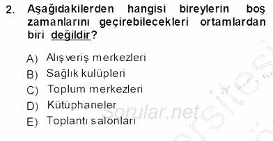 Genel Turizm Bilgisi 2013 - 2014 Ara Sınavı 2.Soru