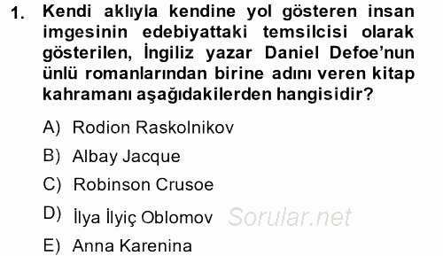 Kültür Sosyolojisi 2014 - 2015 Ara Sınavı 1.Soru