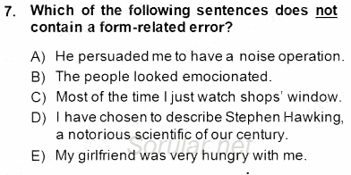 Okuma Ve Dinleme Öğretimi 2014 - 2015 Ara Sınavı 7.Soru