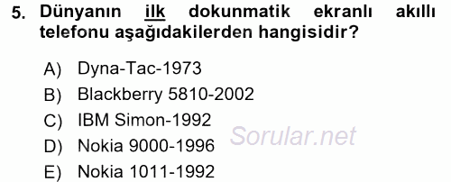 İşletim Sistemleri 2016 - 2017 Dönem Sonu Sınavı 5.Soru