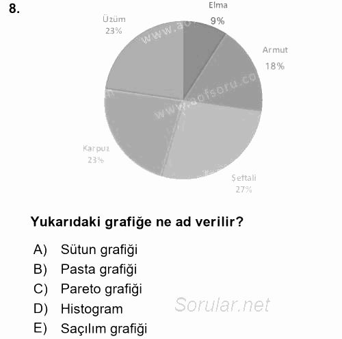 İşletme Analitiği 2016 - 2017 Dönem Sonu Sınavı 8.Soru