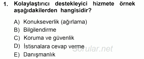 Hizmet Tasarımı 2012 - 2013 Ara Sınavı 1.Soru