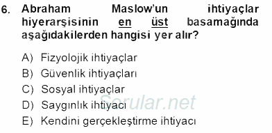 Spor Tesisi İşletmeciliği ve Saha Malzeme Bilgisi 2014 - 2015 Dönem Sonu Sınavı 6.Soru