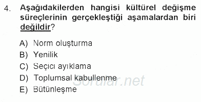 Türk Dili 1 2012 - 2013 Tek Ders Sınavı 4.Soru