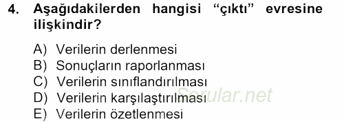 Muhasebe Yazılımları 2012 - 2013 Ara Sınavı 4.Soru