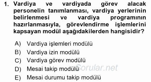 Ulusal Yargı Ağı Projesi 2 2017 - 2018 Dönem Sonu Sınavı 1.Soru