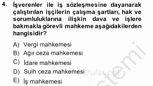 Kamu Özel Kesim Yapısı Ve İlişkileri 2012 - 2013 Dönem Sonu Sınavı 4.Soru