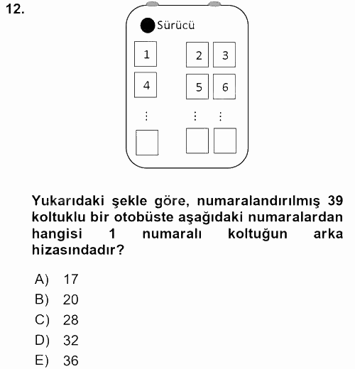 Matematik 2 2017 - 2018 3 Ders Sınavı 12.Soru