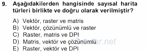 Lojistikte Teknoloji Kullanımı 2012 - 2013 Ara Sınavı 9.Soru