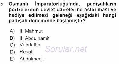 Fotoğraf Tarihi 2015 - 2016 Dönem Sonu Sınavı 2.Soru