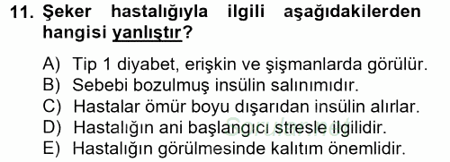 Çatışma ve Stres Yönetimi 2 2012 - 2013 Ara Sınavı 11.Soru