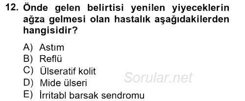 Çatışma ve Stres Yönetimi 2 2012 - 2013 Ara Sınavı 12.Soru