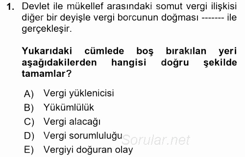 Belge Yönetimi ve Ofis Uygulamaları 2017 - 2018 3 Ders Sınavı 1.Soru