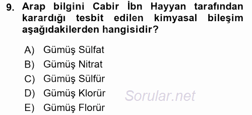 Fotoğraf Tarihi 2016 - 2017 Ara Sınavı 9.Soru