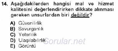 Kamu Ekonomisi 1 2012 - 2013 Tek Ders Sınavı 14.Soru