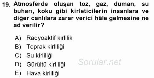 Maliye Politikası 2015 - 2016 Dönem Sonu Sınavı 19.Soru