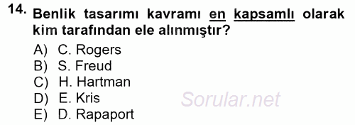 Halkla İlişkiler Ve İletişim 2012 - 2013 Ara Sınavı 14.Soru